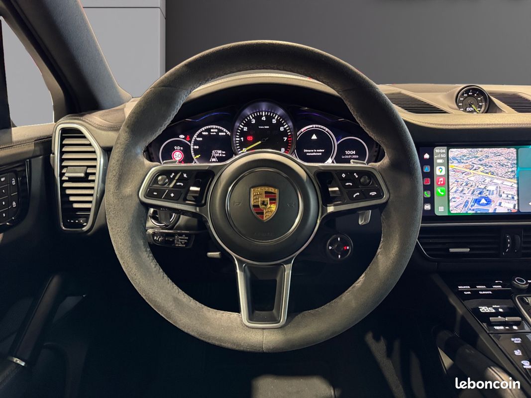 PORSCHE CAYENNE E-Hybrid 3.0 V6 462 ch Tiptronic BVA Platinum Edition Garantie 12 Mois Toit pano Pack Chrono Caméra 360 (image 15)