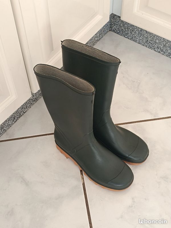 Bottes Tribord Decathlon Bottes De Pluie Caoutchouc Femme Vends