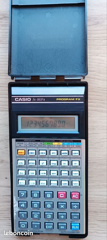 Calculatrices Casio pas chères : Articles d'Occasion en ligne | Achat Seconde Main