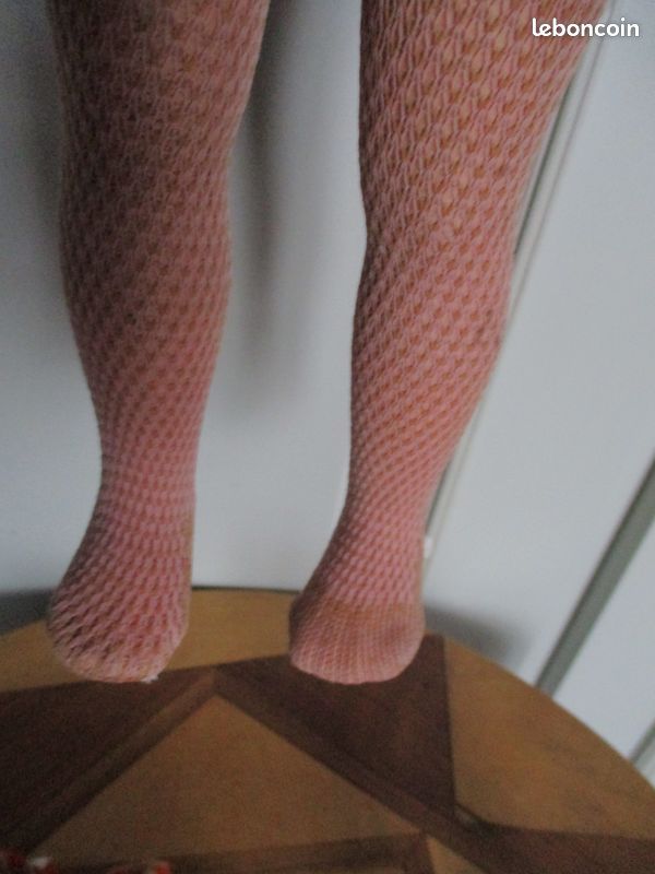 LUCIE rare poupée Bella 35cm jambes souples avec collants comme Cathie