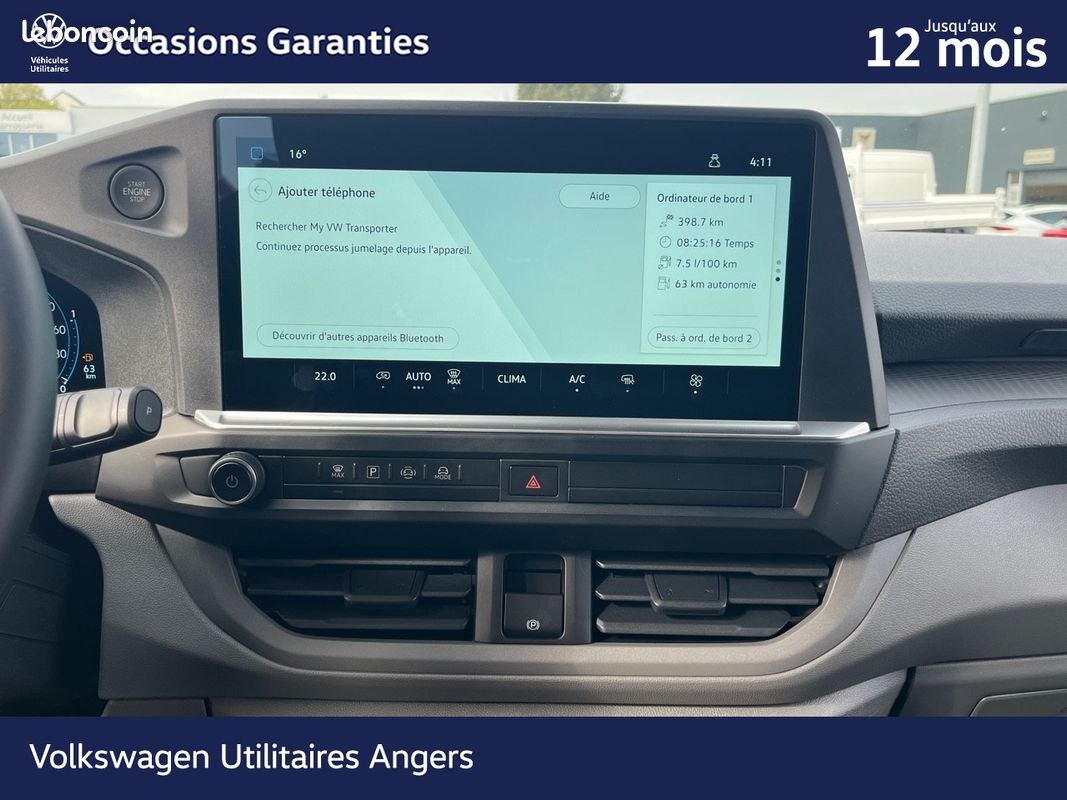 Volkswagen Transporter 7 ProCab L2H1 - 2.0TDI 170cv BVA8 4MOTION BUSINESS / 43125 HT (image 13)