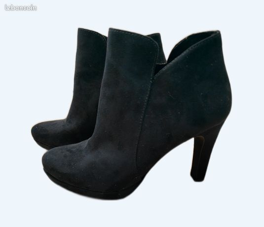 Bottines bleu marine Tamaris Chaussures