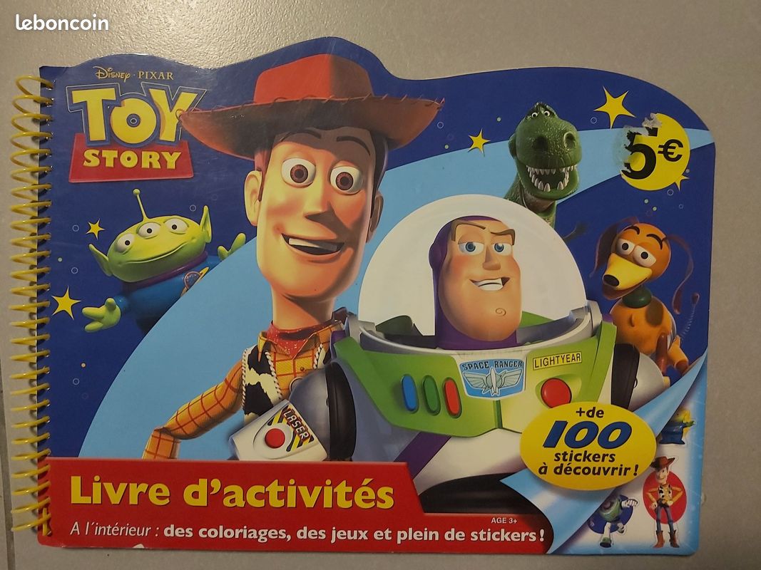 Livre d'activités Toy Story Disney (image 1)