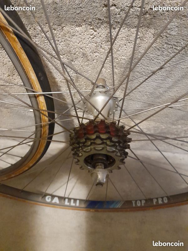 Roues vélo course GALLI-TOP PRO-MAVIC (image 4)