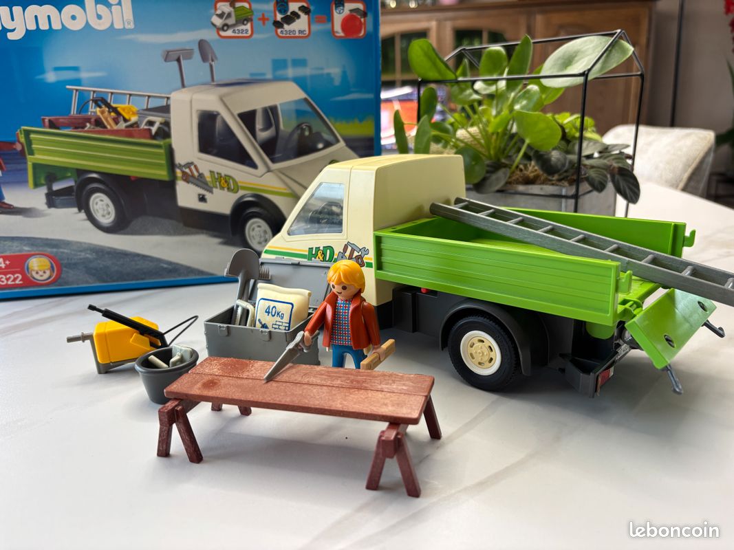 Playmobil 4322 - Entrepreneur et camionnette (image 5)