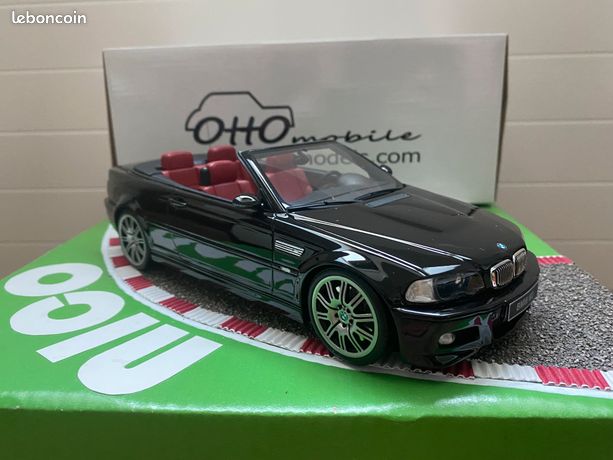 1/18 OT380 BMW M3 E46 cabriolet noir otto