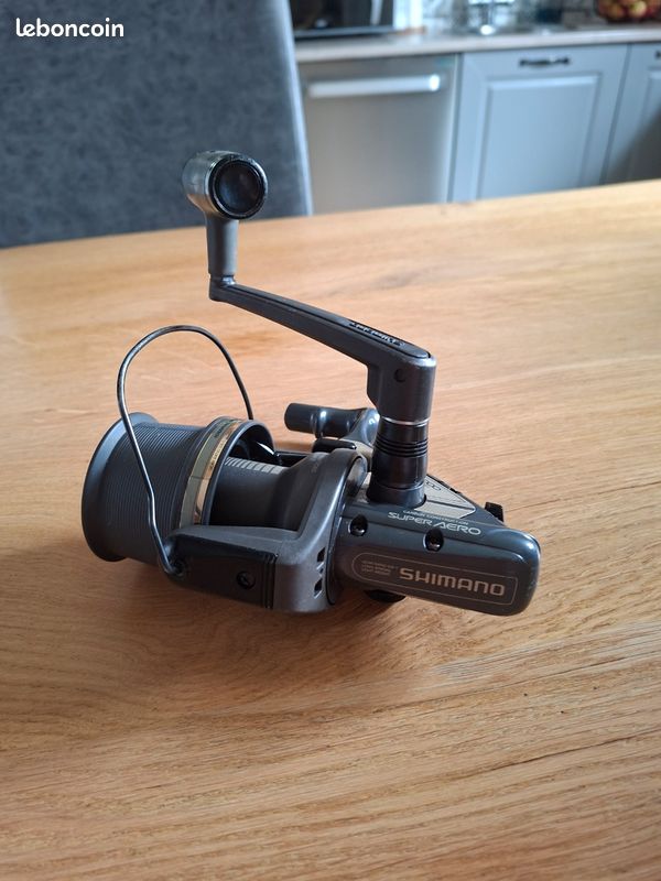 Moulinet Shimano Aerocast 5000, Toupie Spinning, Vintage Surf Casting, Neuf Jamais Servi