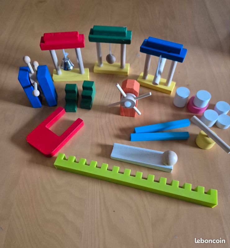 Domino jeux de construction bois (image 2)
