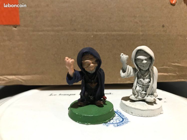 2 figurines Fenryll - donjon de Naheulbeuk - Zangdar (image 1)