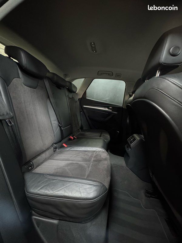1°Main Garantie 12 mois Audi Q5 II 2.0 TDI 163 ch Design quattro S tronic 7 / Écran multimédia / GPS / Keyless / Hayon électrique / Radar avant et arrière / Xénon / CarPlay* Full suivi Audi Origine🇫🇷 (image 3)
