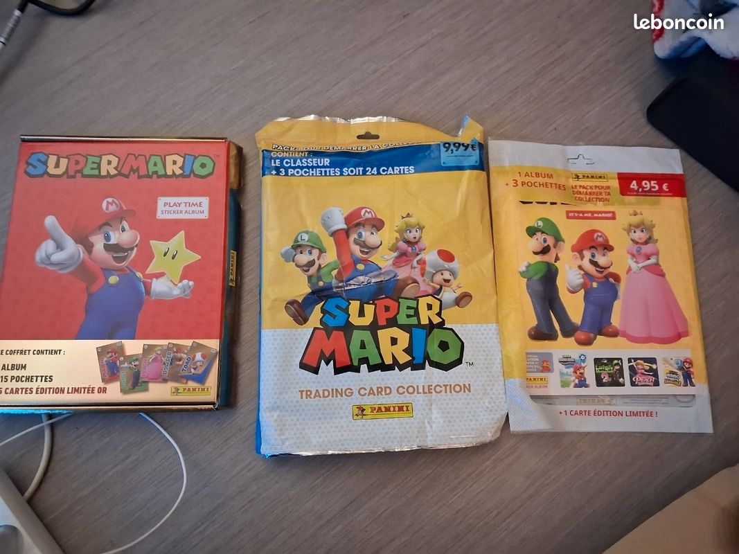 Album Panini Super Mario – It's A ME, Mario ! 40 Pages, 3 Pochettes + Carte Limitée N°7
