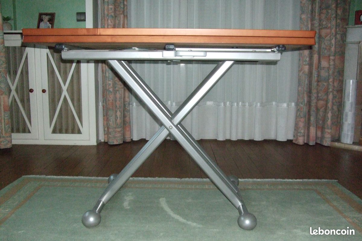 Table basse ou haute transformable comme neuve (image 2)