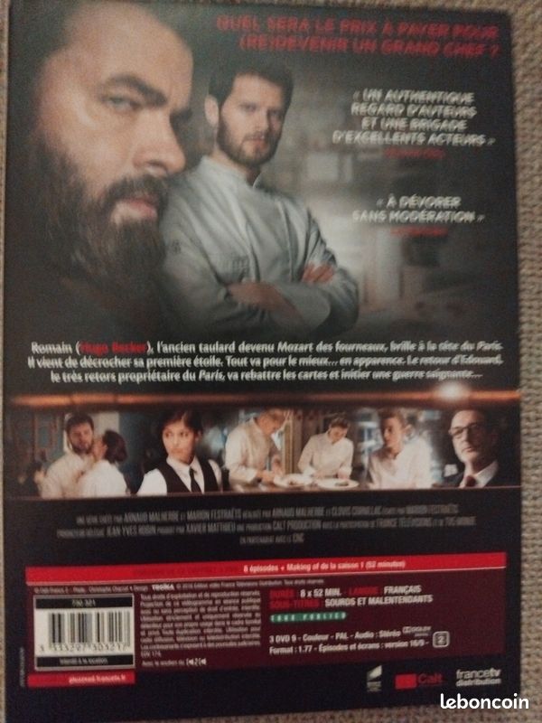 Coffret Dvd "chefs" saison 2 (image 2)