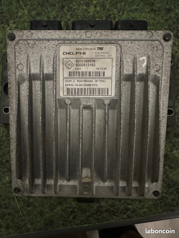 Calculateur ECU delphi DCM 1.2 sans antidémarrage (image 1)