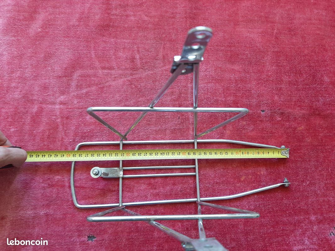 Porte paquet randonneuse Herse Singer phare soubitez - Équipements vélos