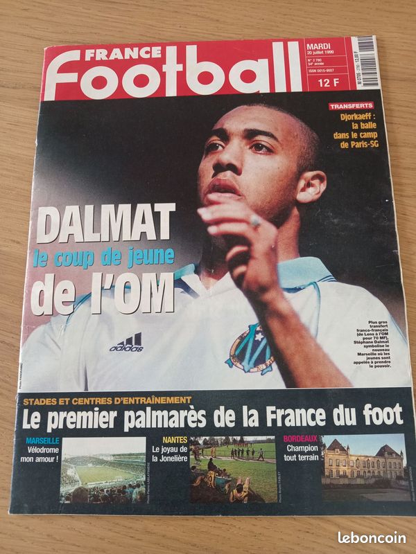 Magazine France Football - 20 juillet 1999 (image 1)
