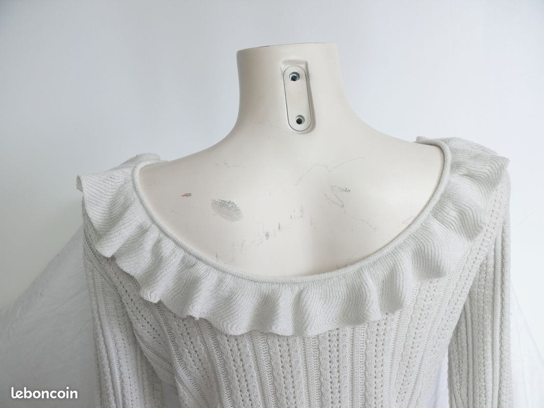 Pull mi-saison gris-beige Season (image 4)
