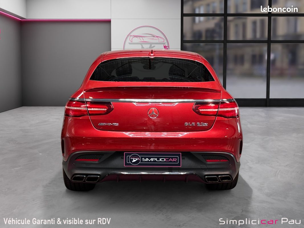 MERCEDES CLASSE GLE COUPE AMG 63 S 4MATIC COUPE - 585Ch - Garantie 12 mois (image 7)