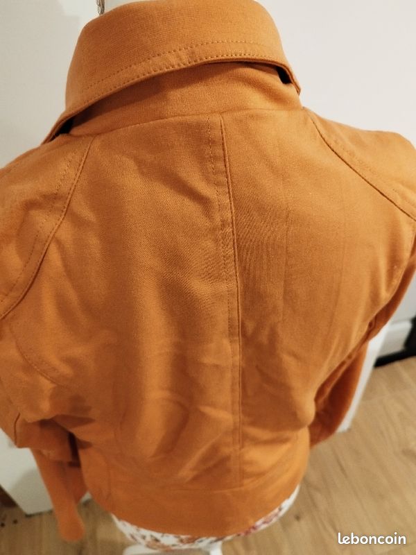 Veste taille 2 orange/corail (image 2)