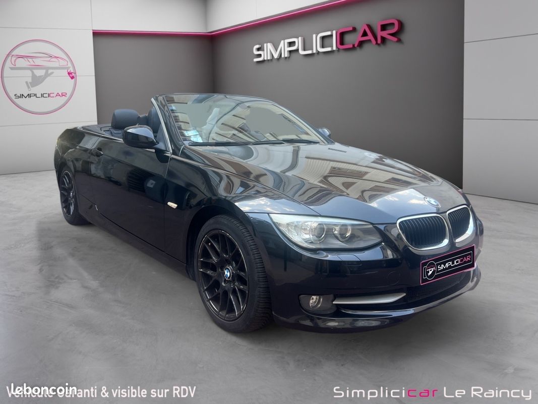 BMW 320D cabriolet 184 LUXE BA excellent état Garantie 12 mois (image 1)