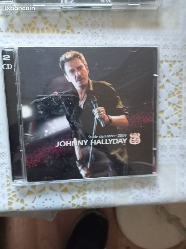 Johnny Hallyday stade de France 2009en double cd musique (image 1)