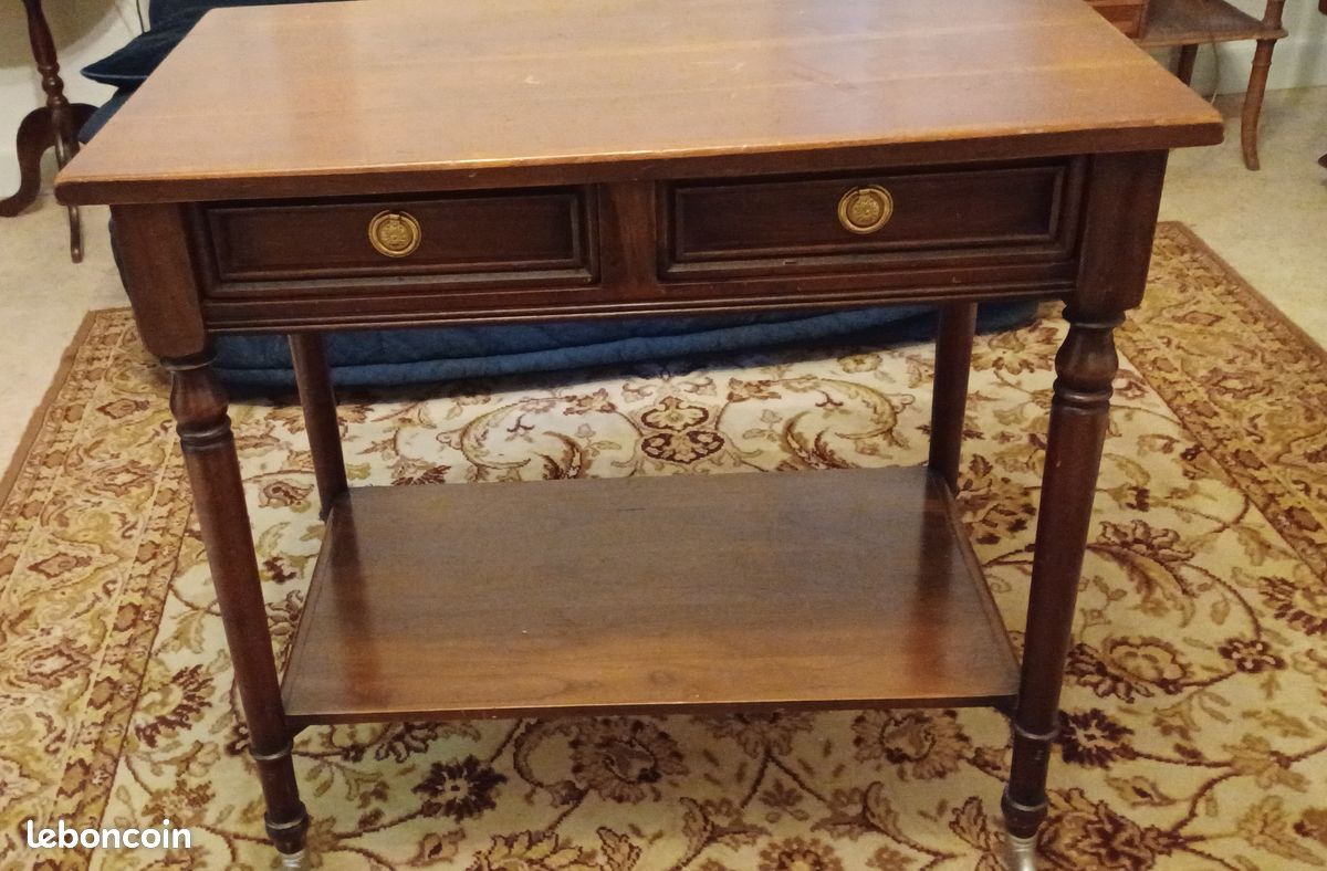 Table de télévision en bois (image 3)