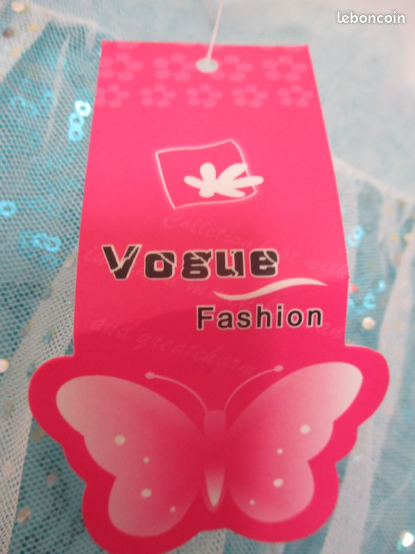 Déguisement de Princesse Disney Elsa la Reine des Neiges neuf taille 5/6 ans de marque Vogue (image 8)