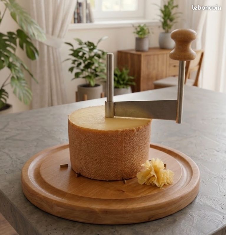 🧀 Métafil La Girolle Racloir à Tête de Moine original (État NEUF) Fabriqué en Suisse (image 2)