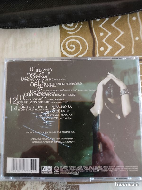 Cd "Io canto Laura Pausini" (image 2)