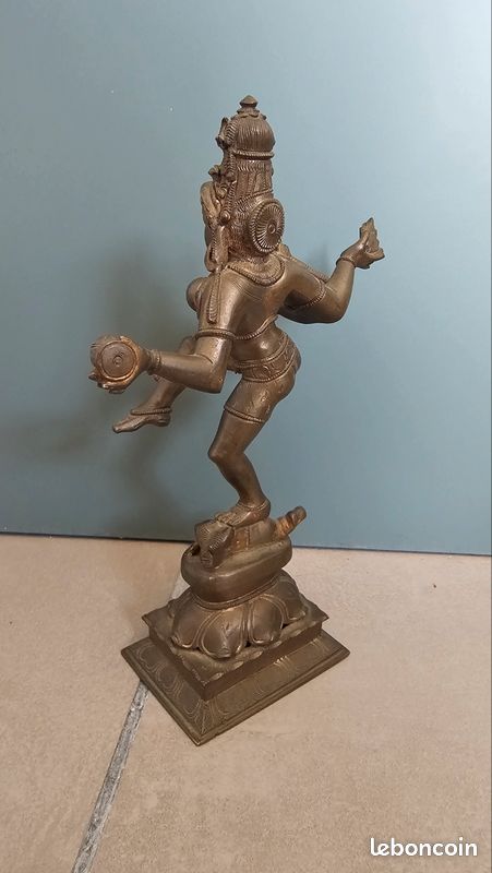 Statue bronze déesse dansante (image 3)