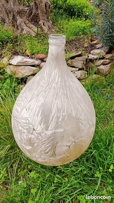 Dame-jeanne En Verre Pour Terrarium De Noël - Transparente, Neuve, Idéale Pour Tes Créations DIY !