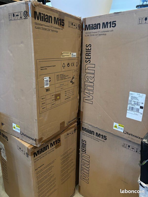 Enceinte amplifiée TURBOSOUND MILAN M15 (image 2)