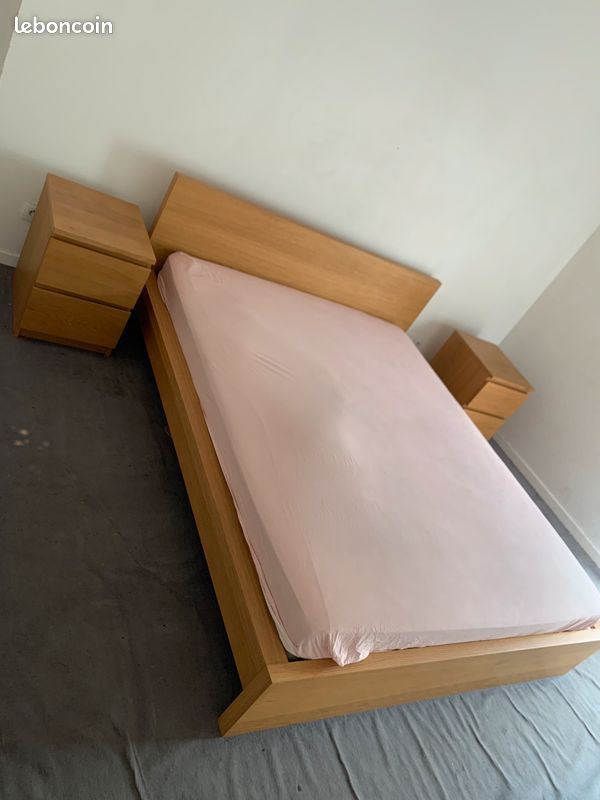 2 Lits de 2 places + 2 sommiers individuels (image 2)
