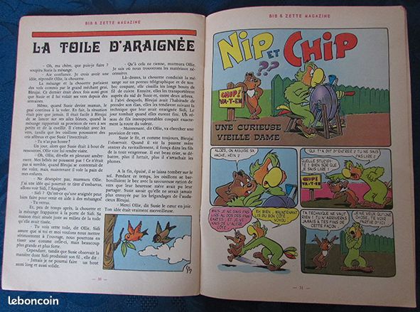 Bande dessinée Bib et Zette - 1971 (image 5)
