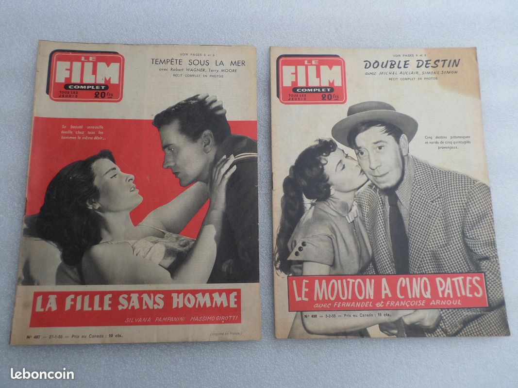 Cinéma : lot revues anciennes "Le Fim complet" (image 8)