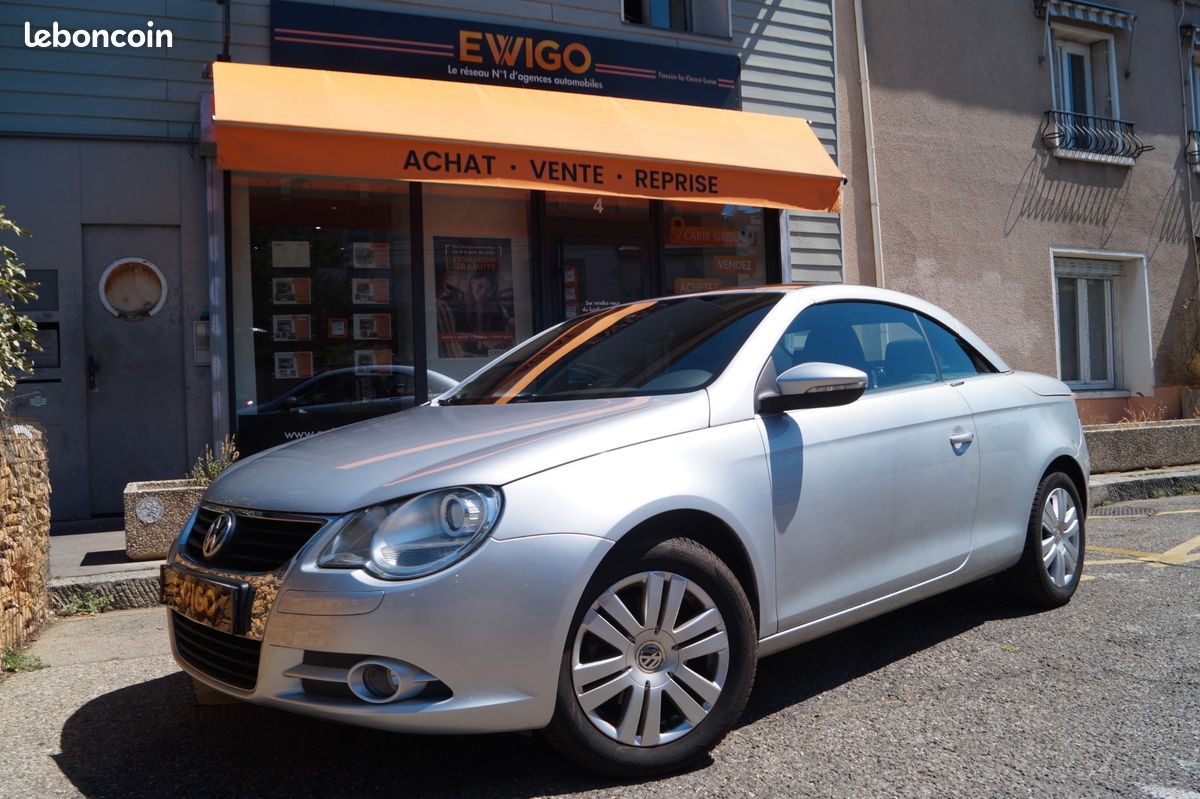 VOLKSWAGEN EOS 1.4 TFSI 122ch- OUVERTURE CAPOTE HS/ OUVERTURE TOIT OUVRANT OK/ MOTEUR GARANTIE 6 MOIS (image 1)