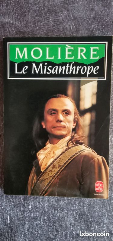 Livre de Poche Molière "Le Misanthrope" (image 1)