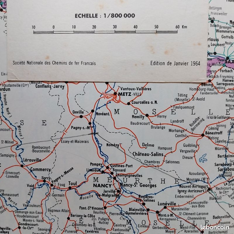Atlas des lignes ouvertes ou trafic marchandises (image 2)
