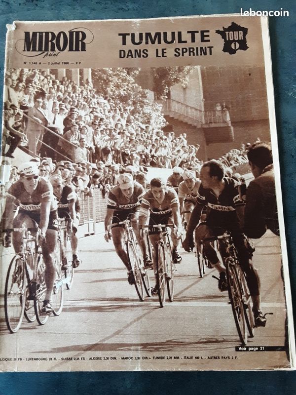 Magazine Tour de France 1968 miroir du cyclisme - Collection