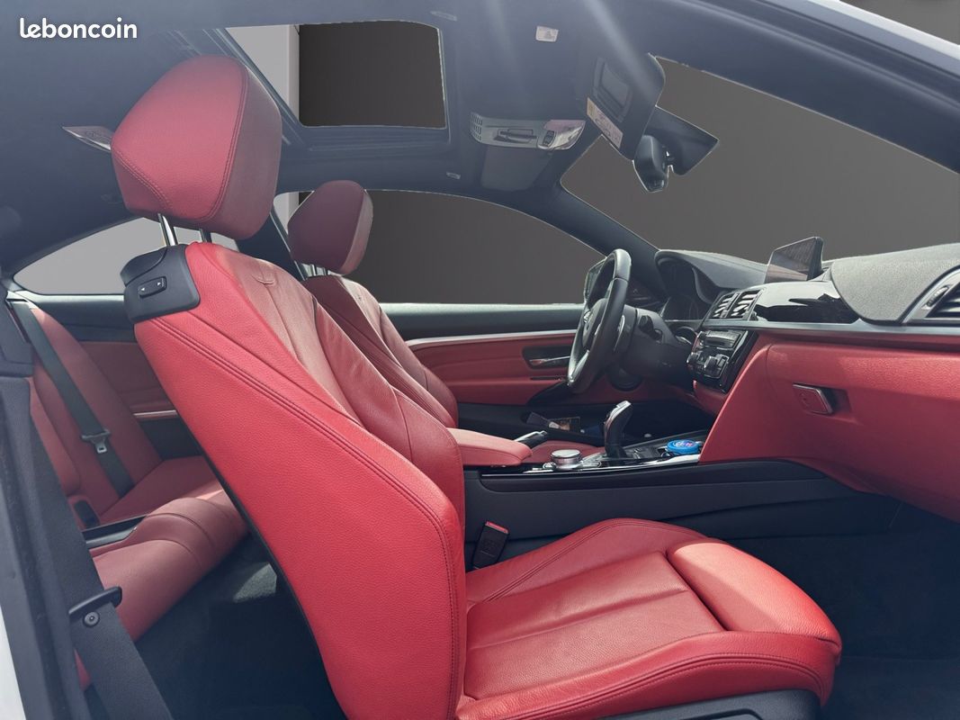 BMW SERIE 4 COUPE F32 LCI 440i 326 ch BVA8 M Sport MALUS PAYER SUIVI BMW AUCUN FRAIS A PREVOIR (image 8)