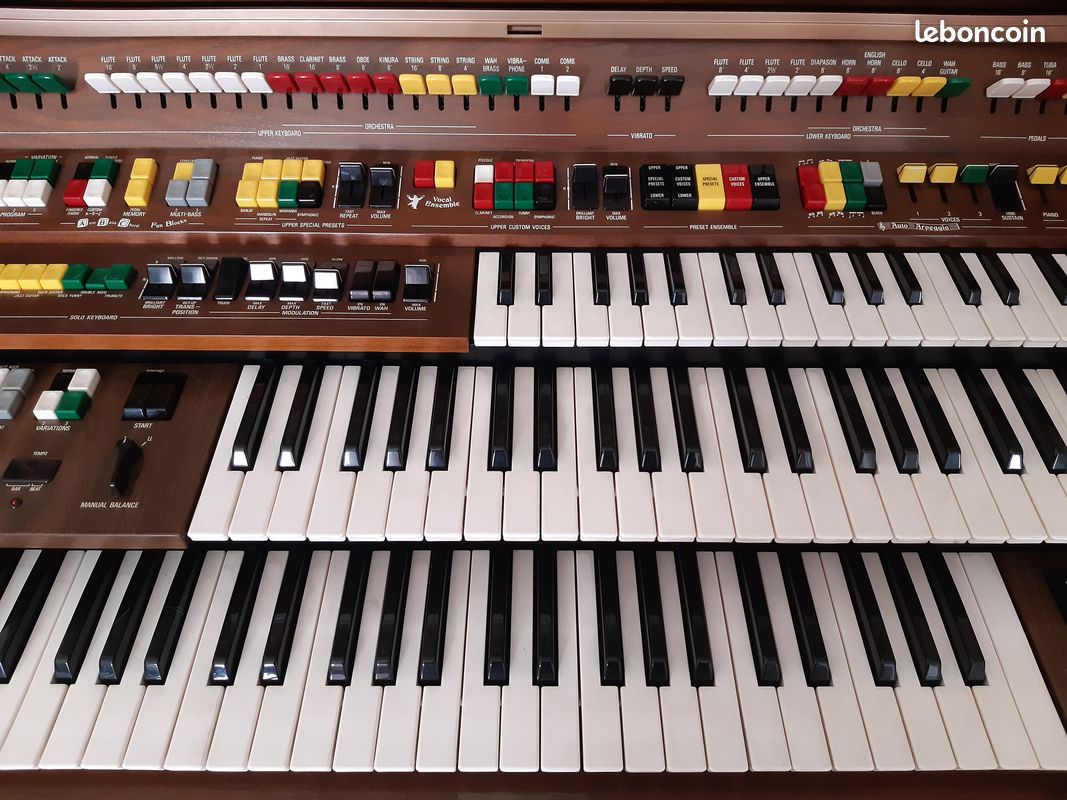 Orgue yamaha electone D85 (image 4)