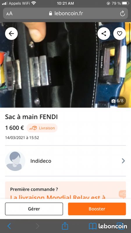 Sac à main FENDI (image 3)