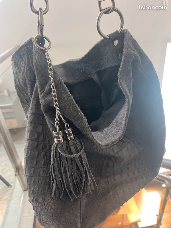 Maginifique sac à main en cuir italien (image 1)