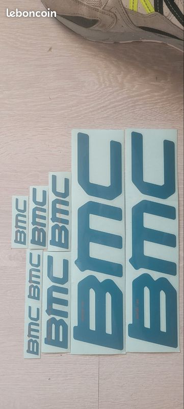 Stickers BMC carbone autocollant transfert original (image 3)