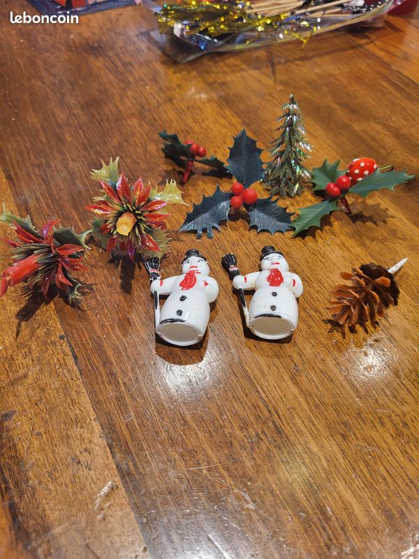 Décoration de bûches de Noël (image 1)
