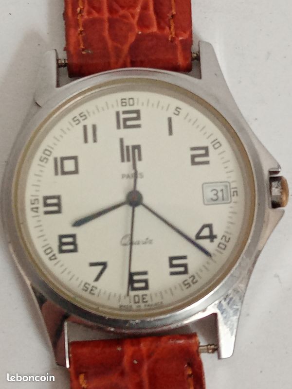 Cadran De Montre Vintage LIP - Diamètre 27.50 Mm - Ancien Stock - Occasion