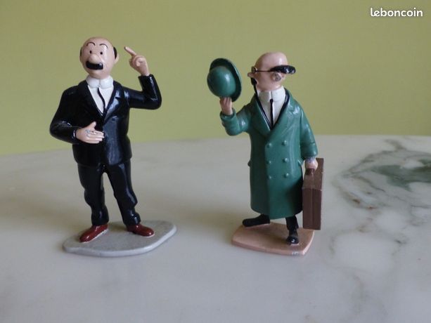 HERGÉ. TINTIN. PIXI FIGURINE, DUPONT ET DUPOND