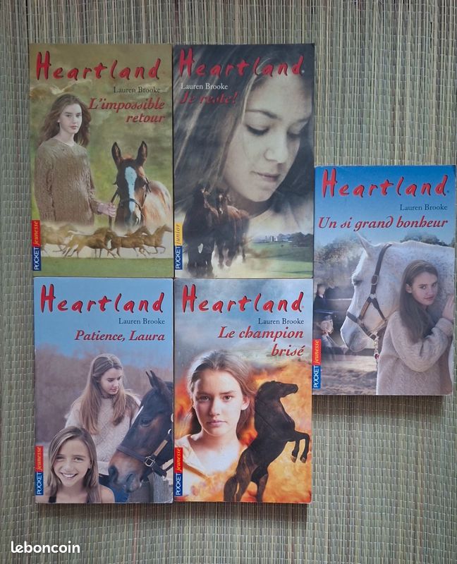 🐴 Lot 5 livres Heartland Lauren Brooke Pocket Jeunesse (image 3)