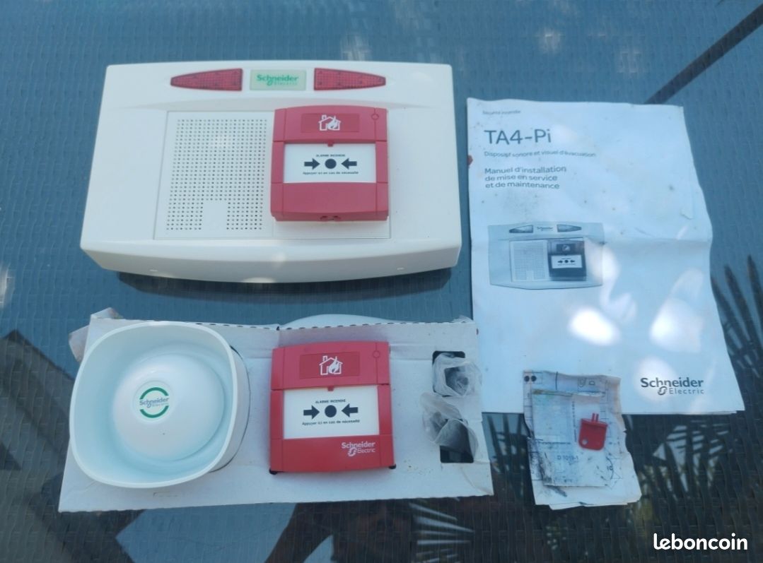 Vds pack alarme incendie + thermostat le tout neuf (image 2)