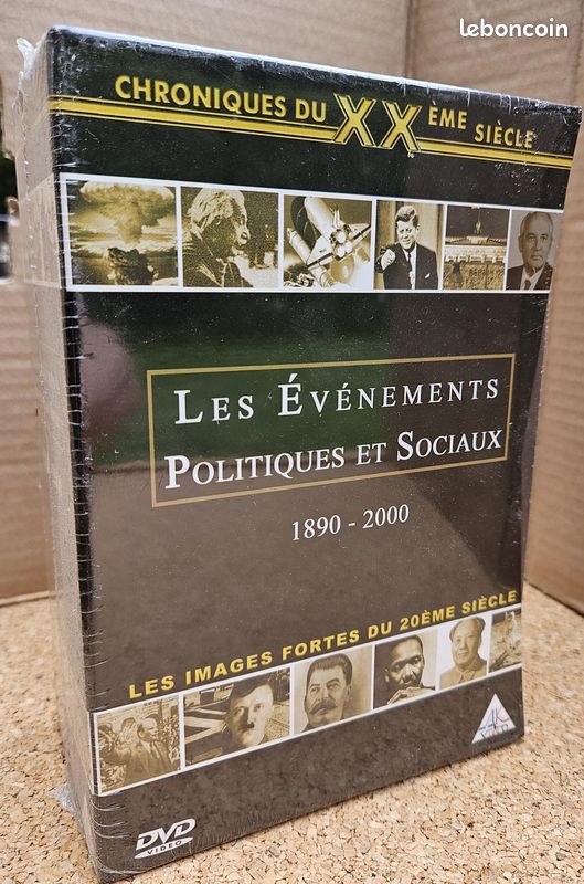 Les Événements politiques et sociaux - Coffret - 1890 - 2000 - DVD (image 1)